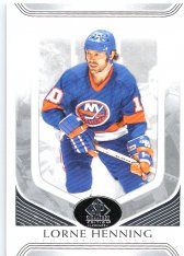 Hokejová karta 2020-21 Upper Deck SP Legends Signature Edition 234 Lorne Henning - New York Islanders