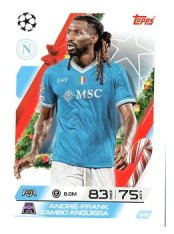 fotbalová kartička 2025-26 Topps Match Attax UCC Winter Collection SSC Napoli 249 André-Frank Zambo Anguissa