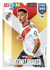 Fotbalová kartička Panini Adrenalyn XL FIFA 365 - 2020 Team Mate 306 Martínez Quarta River Plate