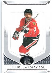 Hokejová karta 2020-21 Upper Deck SP Legends Signature Edition 129 Terry Ruskowski - Chicago Blackhawks