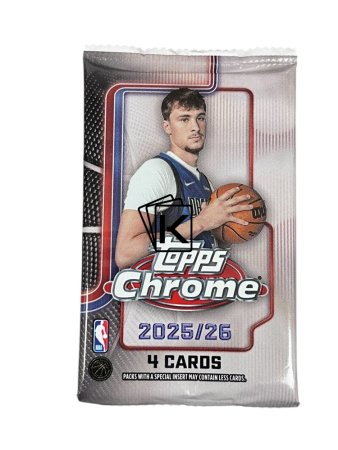 2025-26 Topps Chrome Basketball Balíček