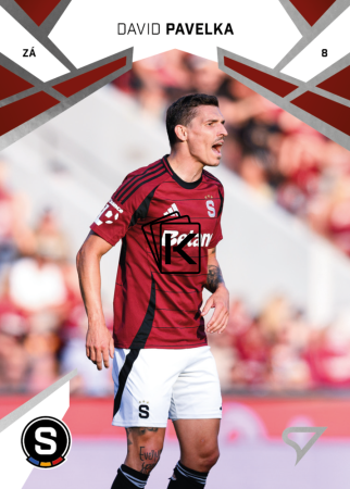 Fotbalová kartička 2024-25 SportZoo Chance Liga Serie 2 AC Sparta Praha 202 DAVID PAVELKA