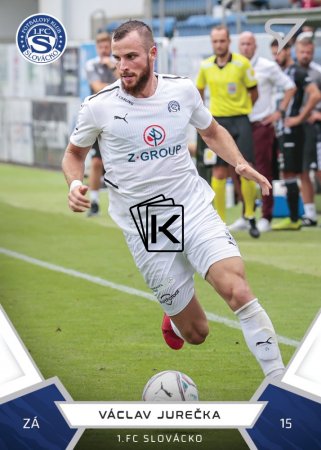 fotbalová kartička 2021-22 SportZoo Fortuna Liga 7 Václav Jurečka 1.FC Slovácko
