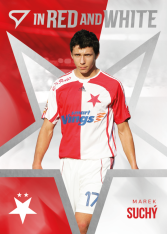 2025-26 SportZoo SK Slavia Praha In Red and White RW-24 Marek Suchý