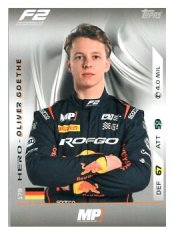 2025 Topps Turbo Attax F1 MP Motorsport F2 Teams  179 Oliver Goethe