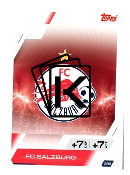 fotbalová kartička 2025-26 Topps Match Attax UCC 289 Team Logo (FC Salzburg)