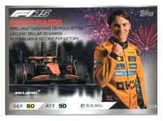 2025 Topps Turbo Attax F1 McLaren Epic Moments  109 Oscar Piastri