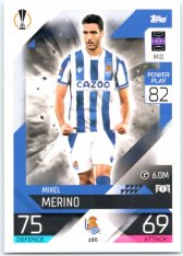 Fotbalová kartička 2022-23 Topps Match Attax UCL286 Mikel Merino - Real Sociedad