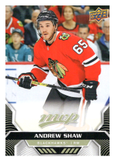 2020-21 UD MVP 24 Andrew Shaw - Chicago Blackhawks