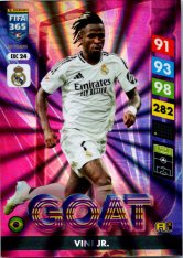 Panini Adrenalyn XL FIFA 365 2025 Excellence Goat 24 Vini Jr. (Real Madrid CF)