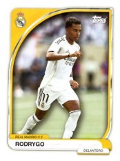 fotbalová kartička 2025-26 Topps Team set Real Madrid CF 19 Rodrygo