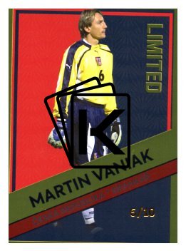 fotbalová kartička 2023 Pro Arena Repre Gold /10 Martin Vaniak