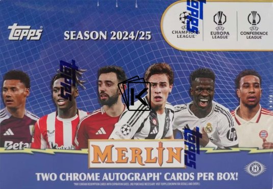 2024-25 Topps Merlin UEFA Club Competitions Hobby Breaker Delight