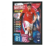 Fotbalová kartička 2019-2020  Topps Champions League Match Attax -  FC Bayern Munchen - Javi Martinez 13