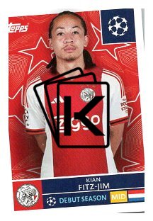 2025-26 Topps Champions League AFC Ajax 52 Kian Fitz-Jim