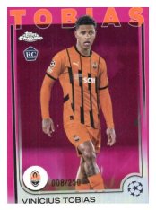 fotbalová kartička 2024-25 Topps Chrome 167 - Vinicius Tobias limit 008/250