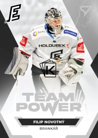 hokejová kartička 2021-22 SportZoo Tipsport Extraliga Team Power TP-31 Filip Novotný HC Energie Karlovy Vary