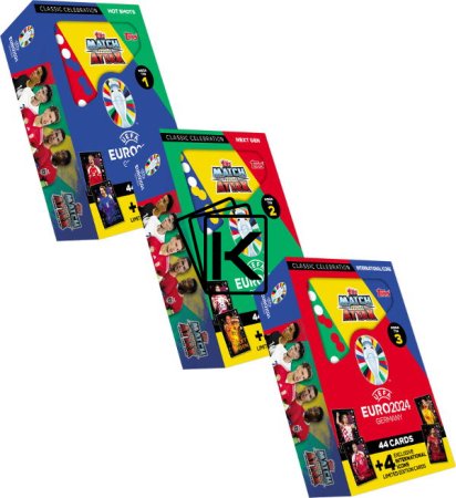 Topps Match Attax EURO 2024 Mega Tin Set
