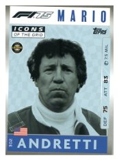 2025 Topps Turbo Attax F1  Icons of the Grid   302 Mario Andretti