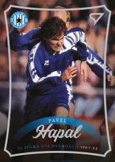 fotbalová kartička 2023 Sportzoo Dekády N-020 PAVEL HAPAL TJ SIGMA ZTS OLOMOUC