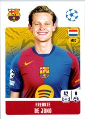 2024-25 Topps Champions League 165 Frenkie de Jong (FC Barcelona)