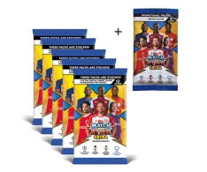 2023-24 Topps Match Attax EXTRA UEFA Club Competition 5 balíčků + 1 zdarma