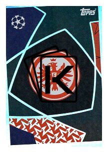 2025-26 Topps Champions League Eintracht Frankfurt 168 Club Badge