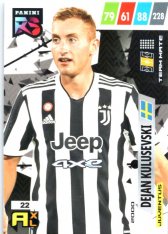 fotbalová kartička Panini Adrenalyn XL FIFA 365 2022 RS 22 Dejan Kulusevski Juventus