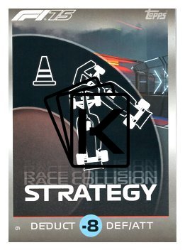 2025 Topps Turbo Attax F1 Strategy Card 9	Race Collision