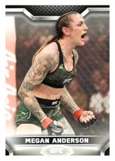 2020 Topps UFC Knockout 16 Megan Anderson - Featherweight
