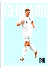 2017 Panini Nobility 73 Steven Gerrard - England