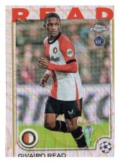 fotbalová kartička 2024-25 Topps Chrome parallel 138 - Givairo Read RC