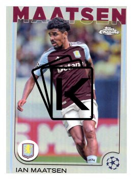 fotbalová kartička 2024-25 Topps Chrome Refractor 142 - Ian Maatsen