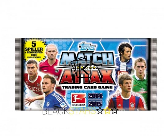 Balíček karet TOPPS Match ATTAX 2014-15 Bundesliga