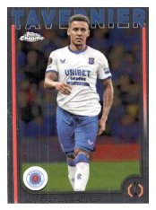 fotbalová kartička 2024-25 Topps Chrome UCC 26 James Tavernier, Rangers F.C.