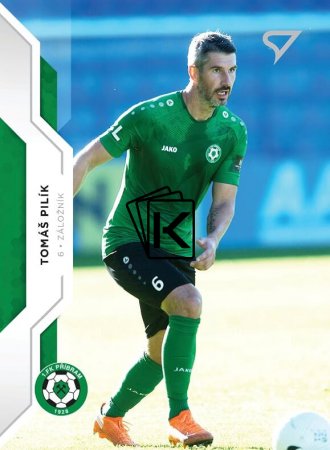 fotbalová kartička SportZoo 2020-21 Fortuna Liga Base 19 Tomáš Pilík 1.FK Příbram