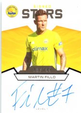 fotbalová kartička 2021-22 SportZoo Fortuna Liga Signed Stars S1-MF Martin Fillo FC Fastav Zlín /199