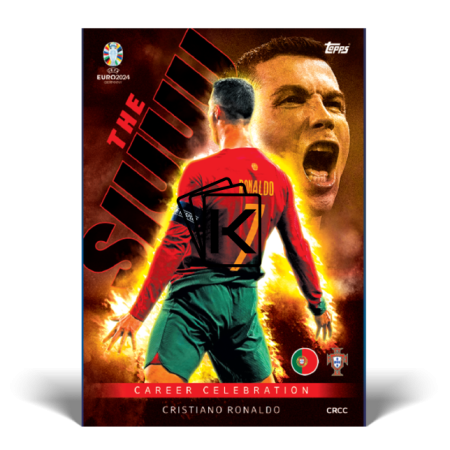 fotbalová karta Topps Match Attax EURO 2024 The Siuuu Cristiano Ronaldo (Portugal)