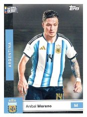 fotbalová kartička 2025-26 Topps Team Set Argentina 7 Aníbal Moreno