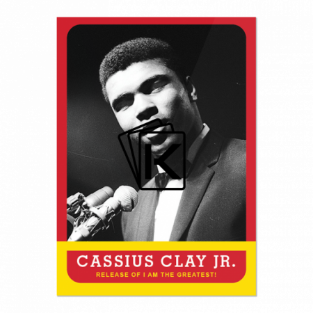Sběratelská Kartička 2021 Topps MUHAMMAD ALI - The People's Champ 4. Cassius Clay Jr.