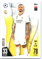 Fotbalová kartička 2023-24 Topps Match Attax UEFA Club Competitions 151 Joselu Real Madrid CF