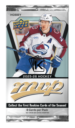 2025-26 Upper Deck MVP Hockey Hobby Balíček