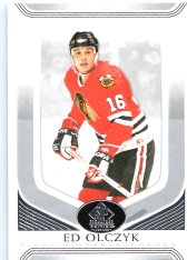 Hokejová karta 2020-21 Upper Deck SP Legends Signature Edition 283 Ed Olczyk - Chicago Blackhawks