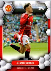 fotbalová kartička 2024-25 Topps Manchester United Fan Set 17 Alejandro Garnacho