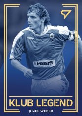fotbalová kartička SportZoo 2020-21 Fortuna Liga Klub Legend 9 Josef Weber FK Jablonec