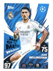 fotbalová kartička 2025-26 Topps Match Attax UCC 325 Jude Bellingham (Real Madrid CF)