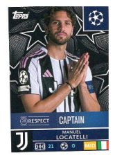 2025-26 Topps Champions League Juventus 239 Manuel Locatelli