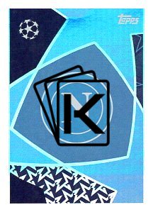2025-26 Topps Champions League  SSC Napoli 424 Club Badge