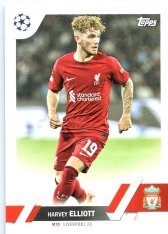 Fotbalová kartička 2022-23 Topps UEFA Club Competitions 49 Harvey Elliott - Liverpool FC