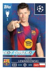 2025-26 Topps Champions League FC Barcelona 193 Robert Lewandowski